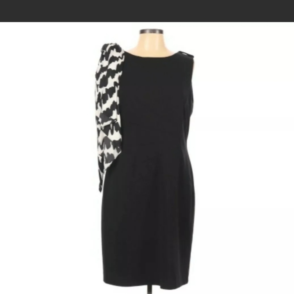 Tahari Arthur Levine dress s12 black dress